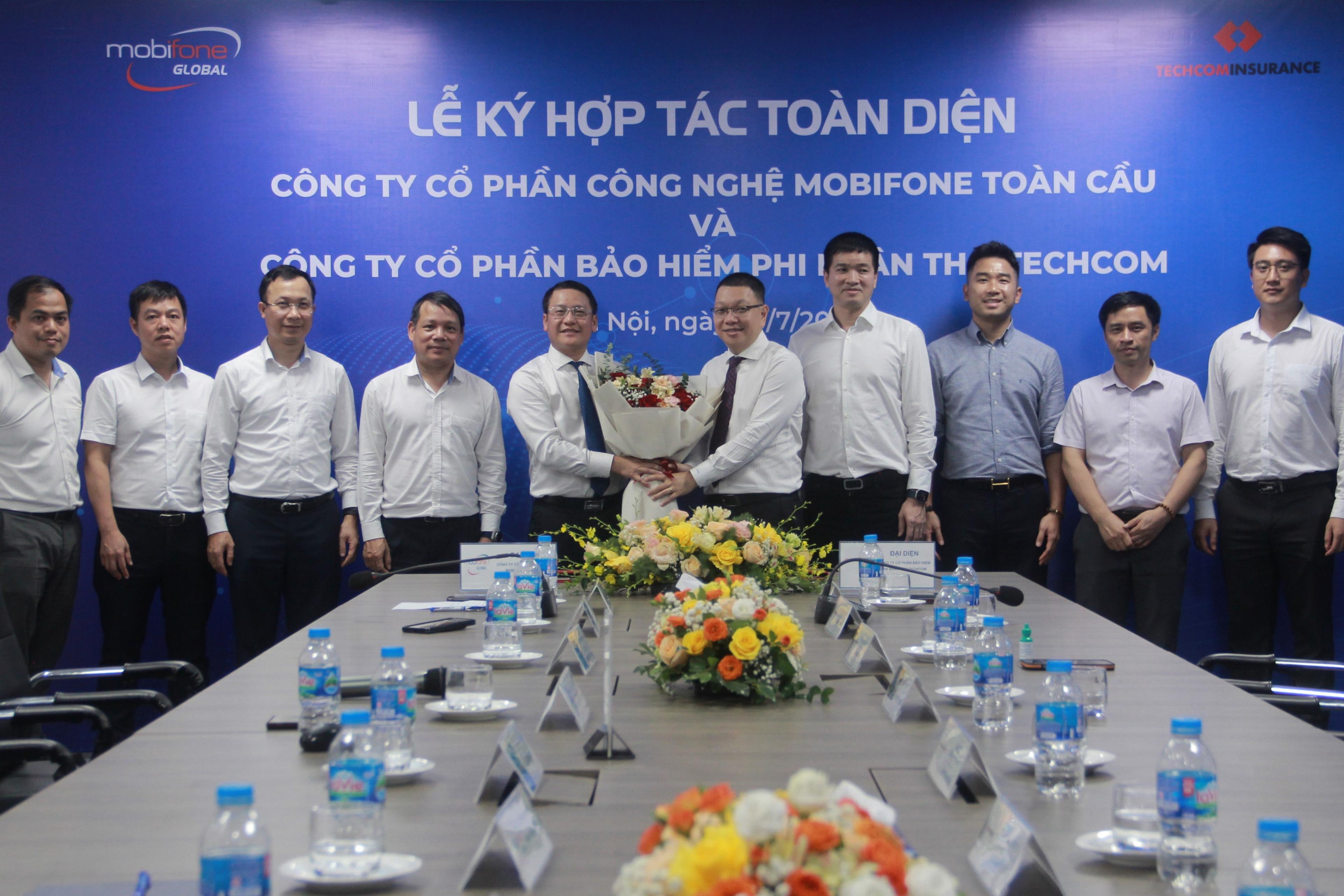 TCGIns và MobiFone Global ký kết hợp tác chiến lược, kiến tạo hệ sinh thái bảo hiểm số toàn diện