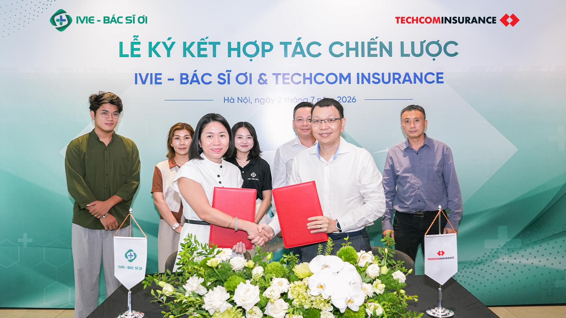 TECHCOM INSURANCE KÝ KẾT HỢP TÁC CHIẾN LƯỢC VỚI ISOFHCARE